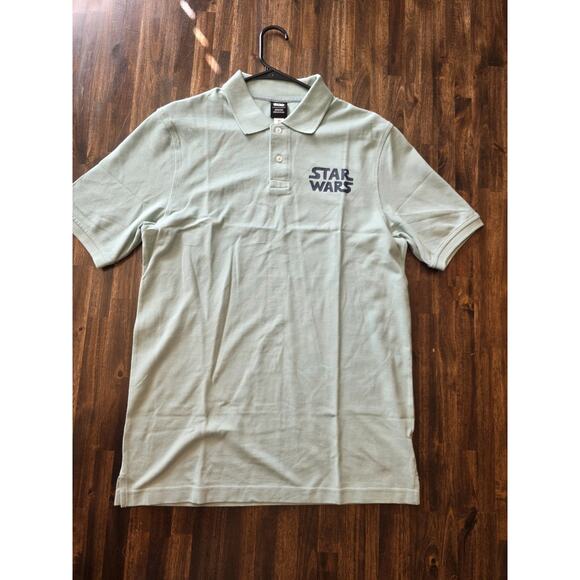 Star Wars Amazon Essentials Men's Polo Shirt 2-Pack Small Blue Green - Picture 2 of 12